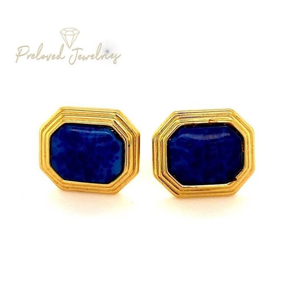 Blue Stone Stud  - Picture 1 of 6